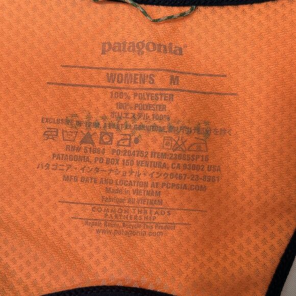 Patagonia Racer back Tank Top Navy Blue - Picture 2 of 7